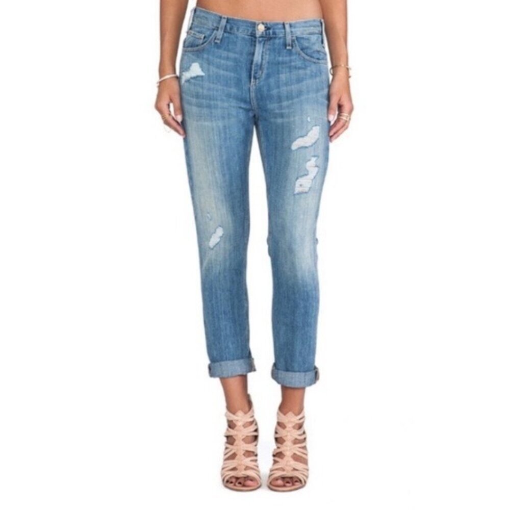 McGuire Mrs Robinson Distressed Jeans Size 25 Denim Blue Boyfriend